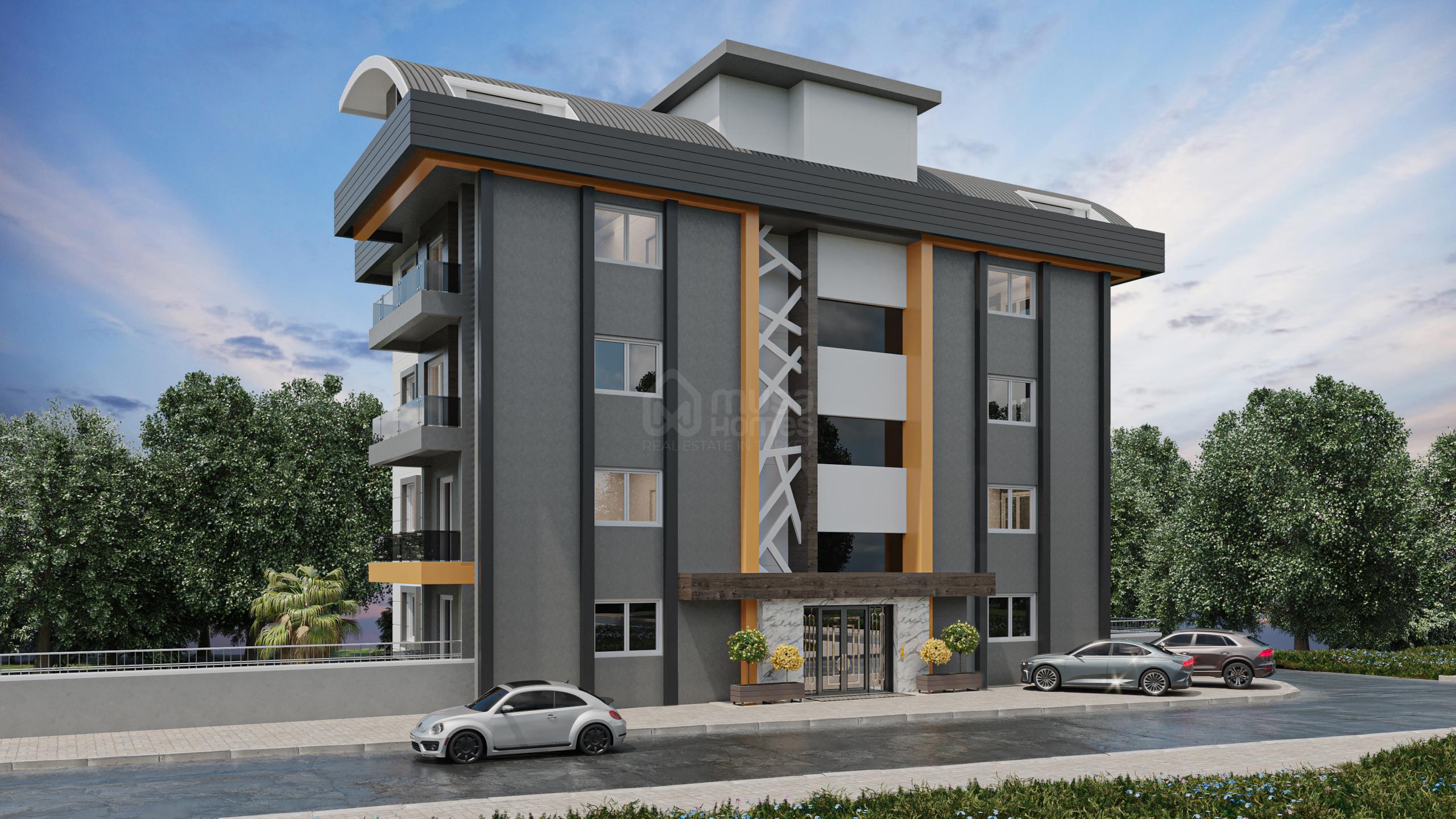 LALA PRİVATE. New Project with 1+1, 4+1 Apartments in Avsallar, Alanya