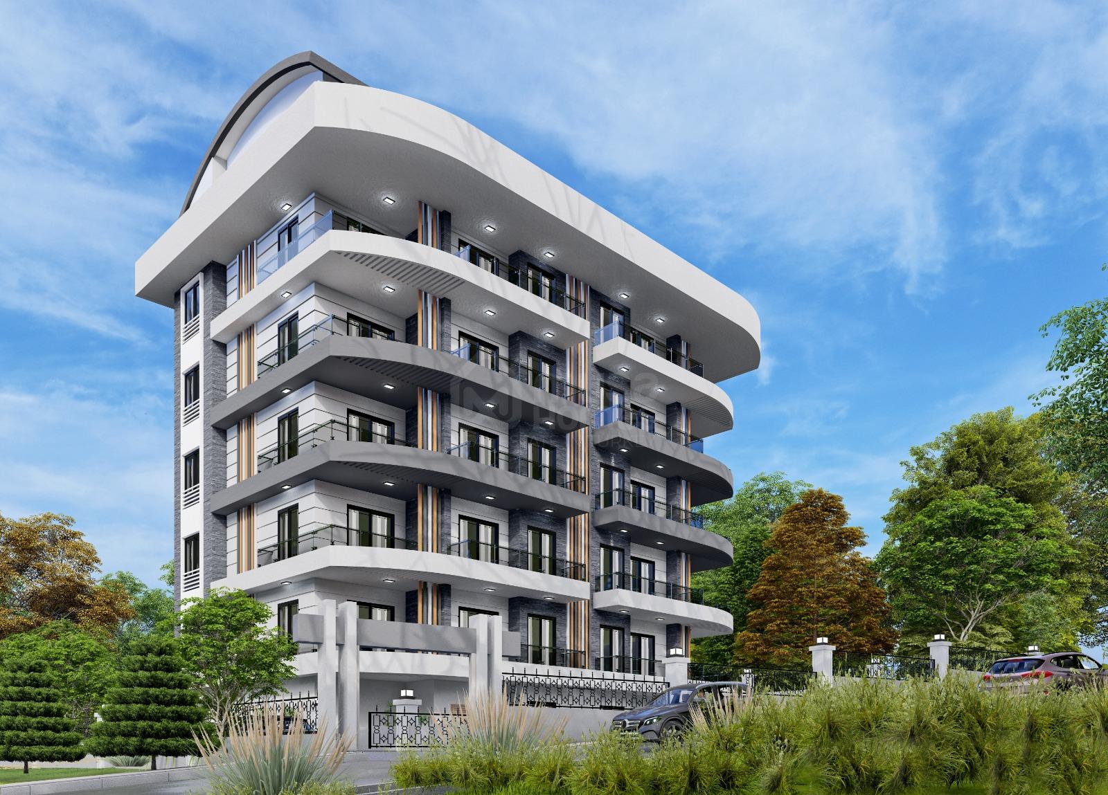 KARASALLAR. New Project with 1+1, 2+1 Duplex Apartments in Avsallar