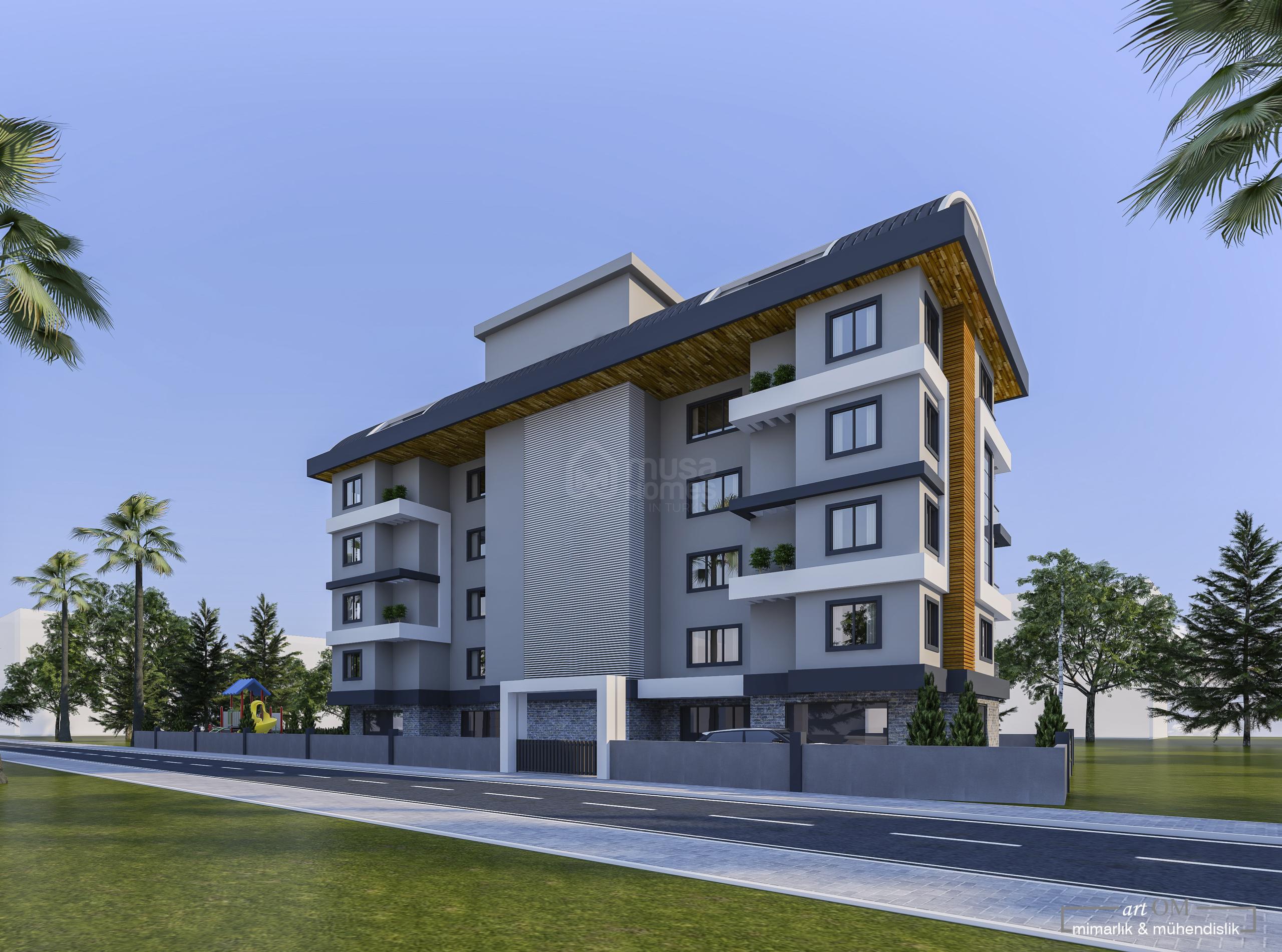 New Project with 1+1 and 2+1 Apartments in PAYALLAR