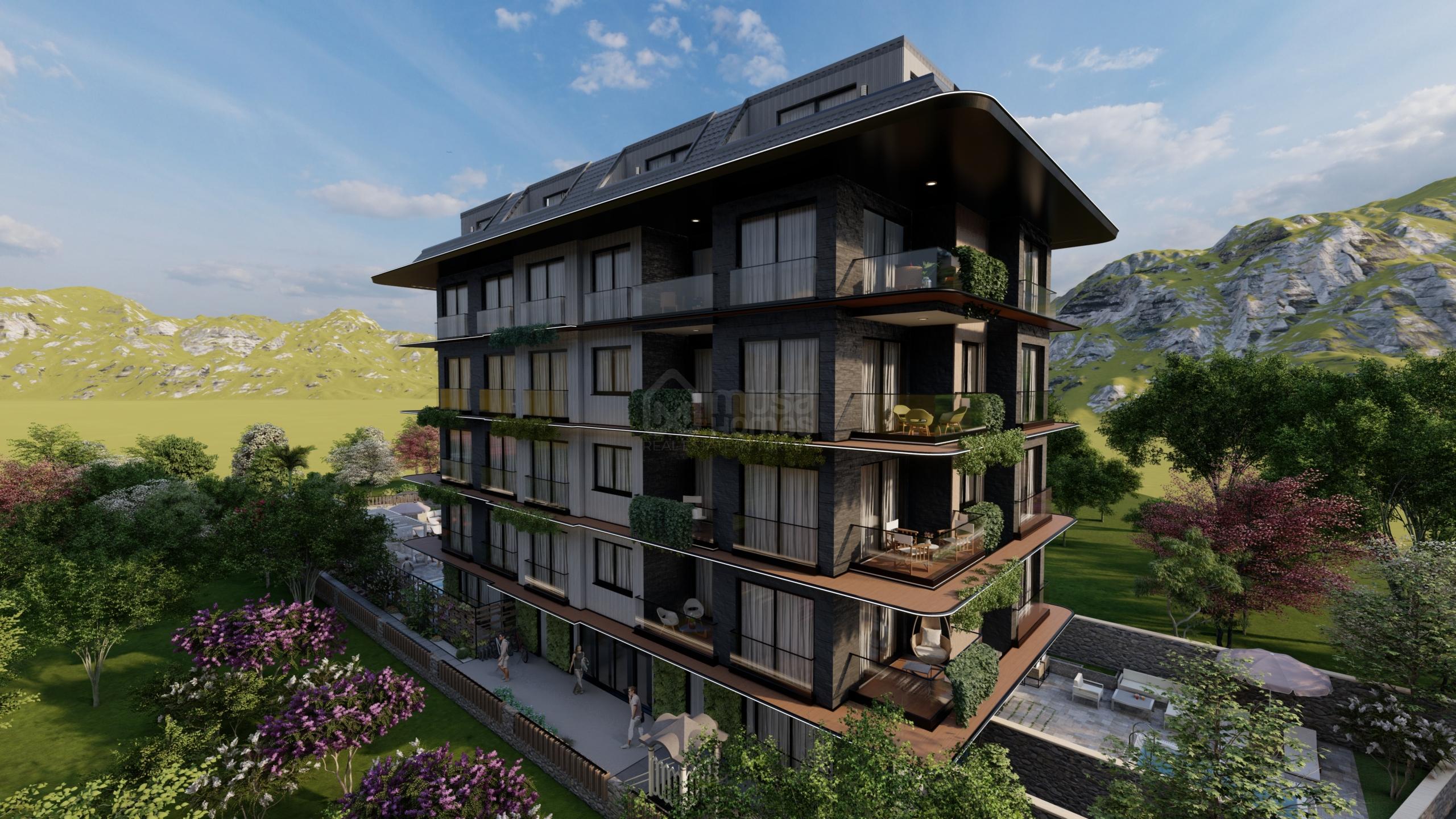 INNOVA. New Project with 1+1, 2+1 and 2+1 Duplex Apartments in Kestel