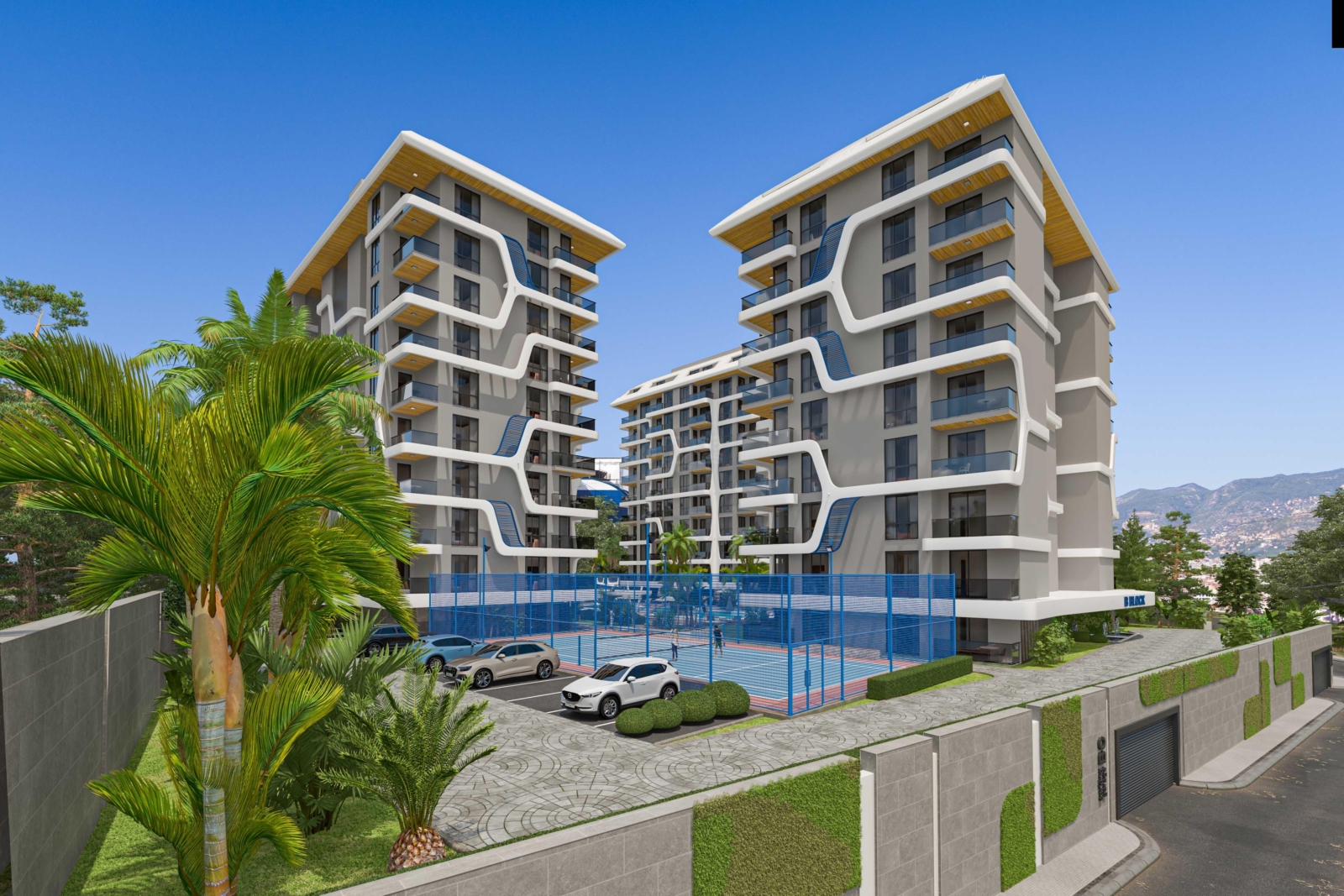 NORDİC SKY. New Project with 1+1, 2+1, 3+1 and 4+1 Apartments in Tosmur