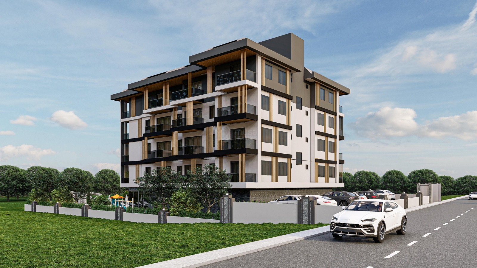 SEA PEARL SELENGA. New Project with 1+1 apartments and 2+1 duplexes in Payallar, Alanya