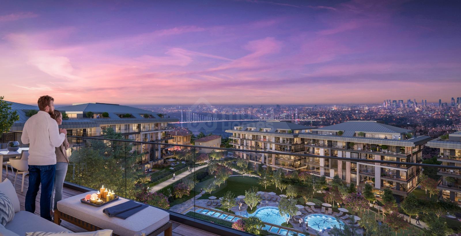 New Project with 2+1, 3+1, 3,5 + 1, 3,5+1 Duplex , 4+1, 4,5+1 Duplex and 5,5+1 Duplex Apertments in Cengelkoy-Usküdar, Istanbul