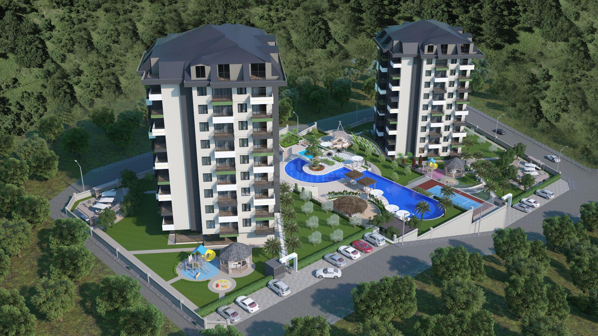 VICTORY PANORAMA. New Projectin in Demirtas with 1+1, 2+1 apartments and 2+1 duplexes