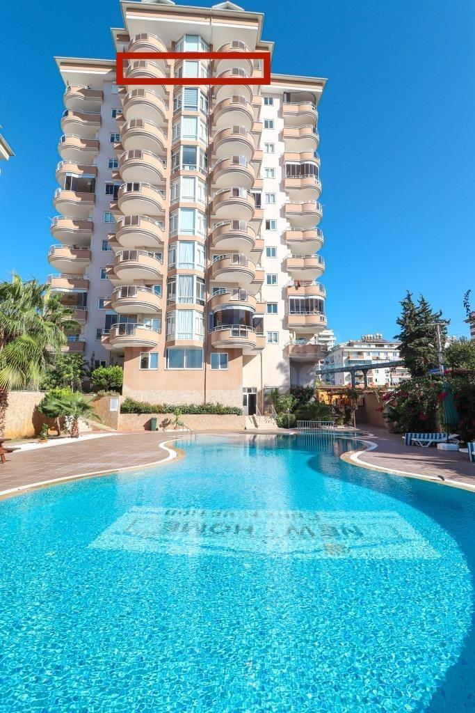 Furnished 2+1 apartment with a sea view in Cikcilli id 4246