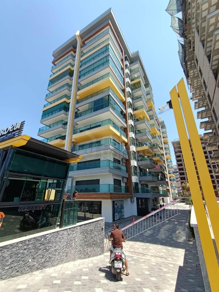 Unfurnished 1+1 apartment close to the sea in Kargicak id 4828