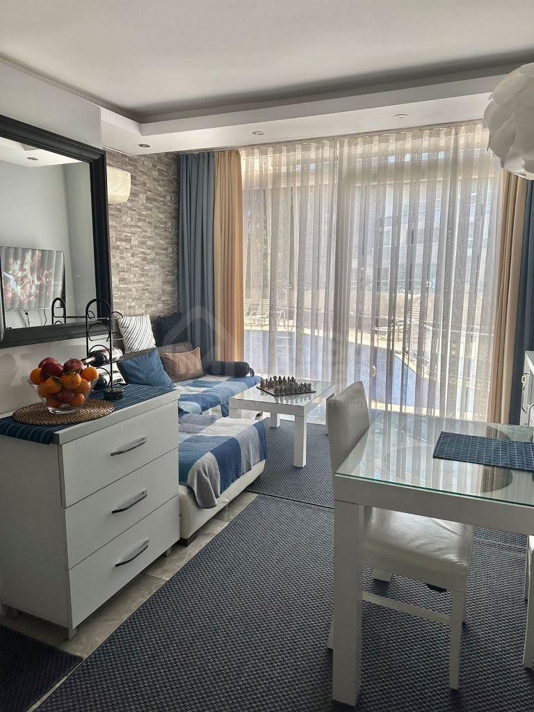 Furnished 1+1 apartment close to the sea in Oba id 4761