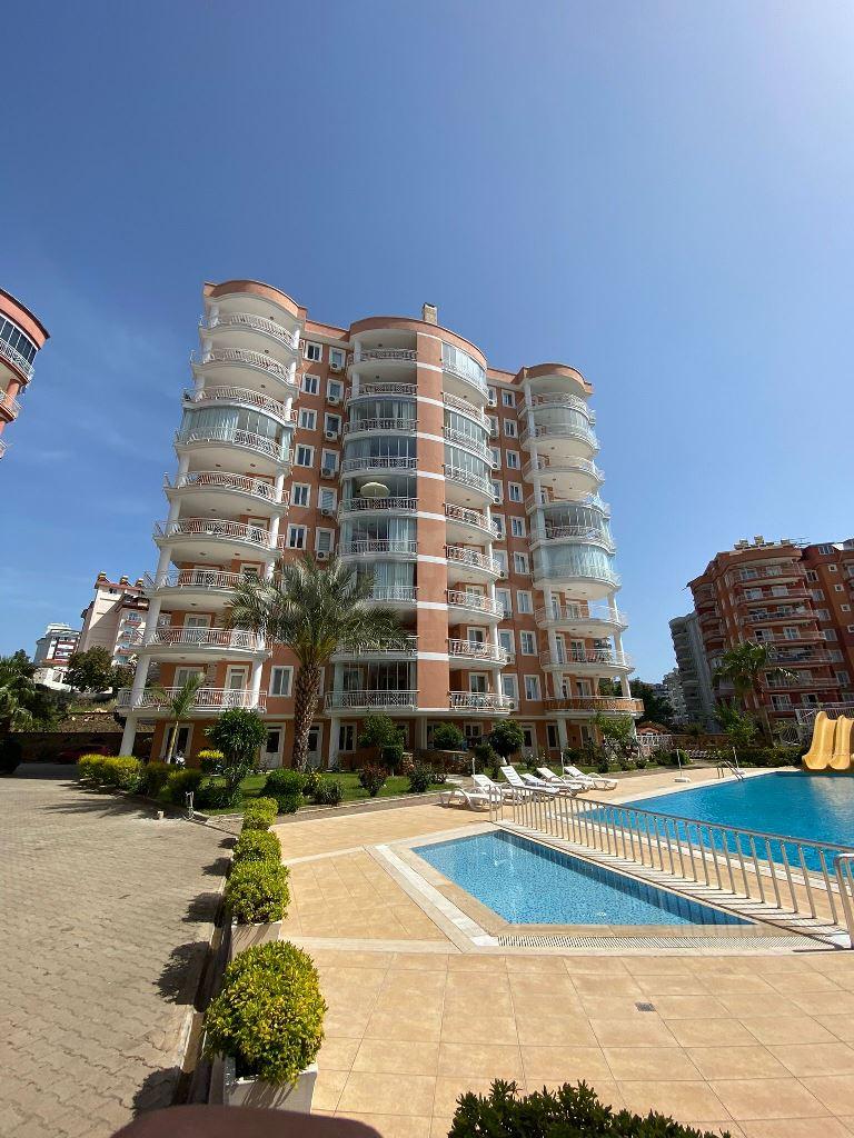 Furnished 2+1 apartment with a sea view in Tosmur id 4775