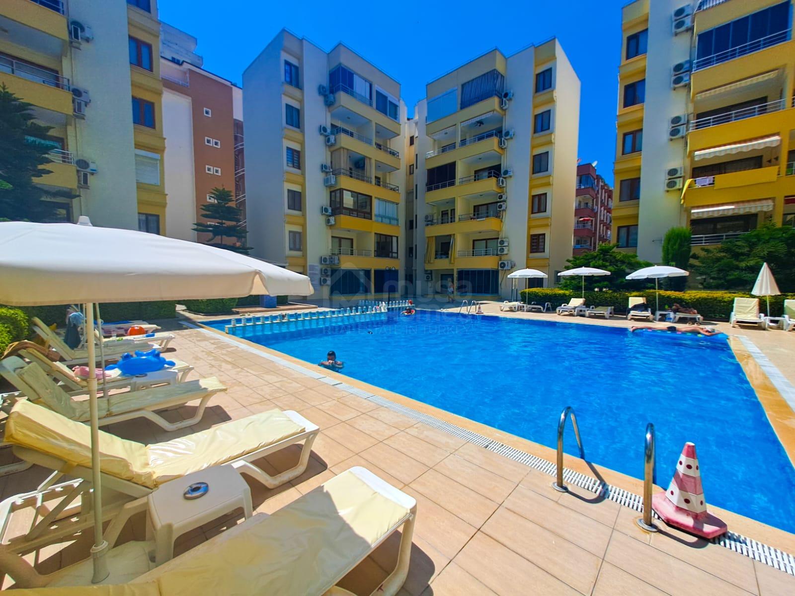 Furnished 2+1 apartment close to the sea in Mahmutlar id 4887
