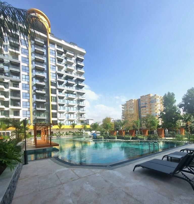 Alanya, Mahmutlar. New 1+1 apartment with a sea view id 5094