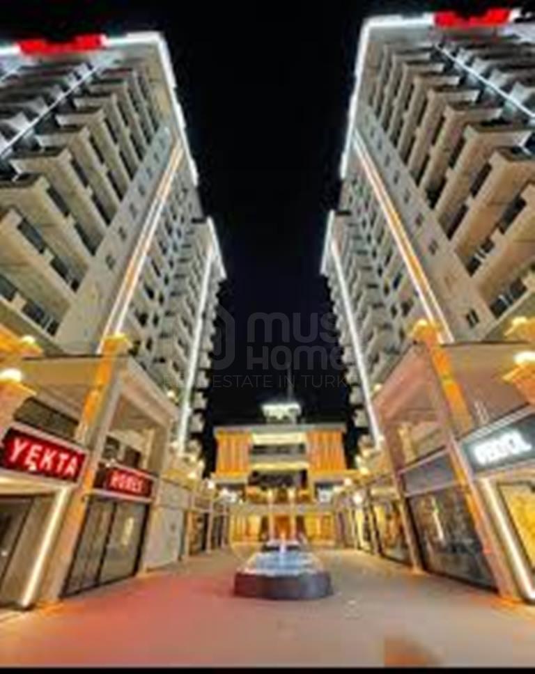 YEKTA KİNGDOM TRADE CENTER Furnished 3+1 duplex with a sea view in Mahmutlar id 6245