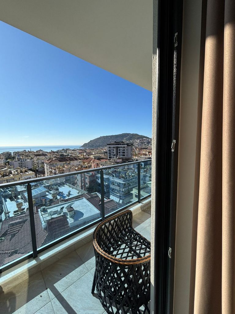 BEST HOME 35 Furnished 2+1 duplex with a sea view in Gullerpinari id 7203