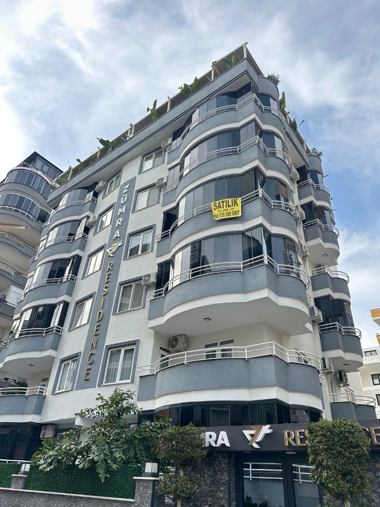 ZUMRA RESİDENCE Furnished 2+1 apartment close to the sea in Mahmutlar id 7092