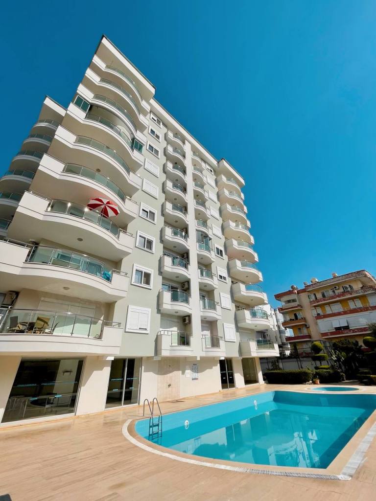UYGUN 2 Furnished 2+1 apartment with a sea view on Kleopatra id 7293