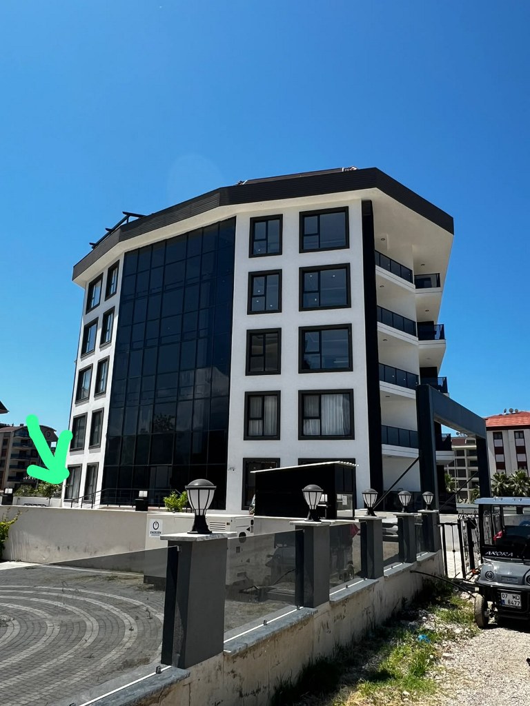 CALIFORNIA RESİDENCE Furnished 1+1 apartment close to the sea in Kestel id 7660